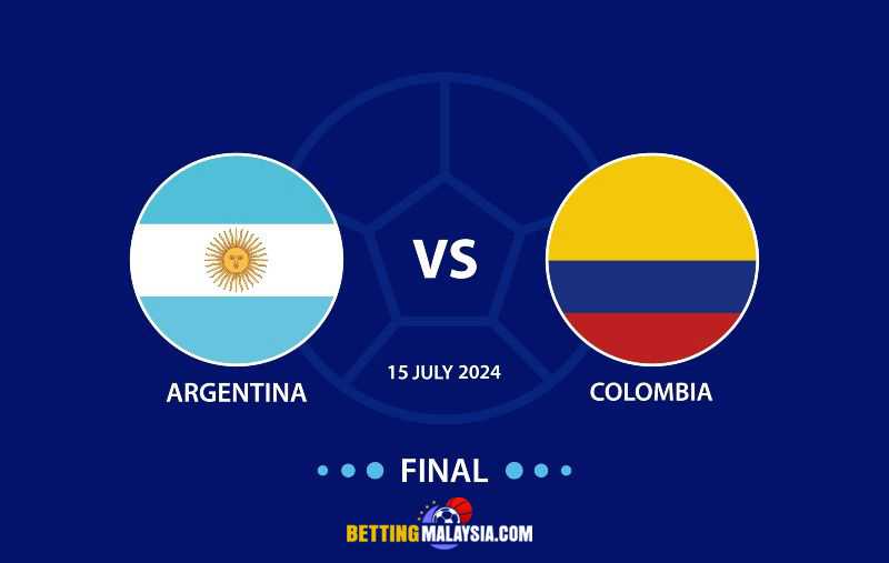 Argentina lwn Colombia - Copa America 2024 Final