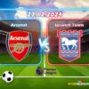 Ramalan Arsenal lwn Ipswich