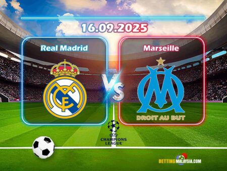 Ramalan Real Madrid lwn. Marseille